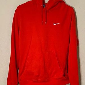 Nike men’s red orange sweatshirt size small